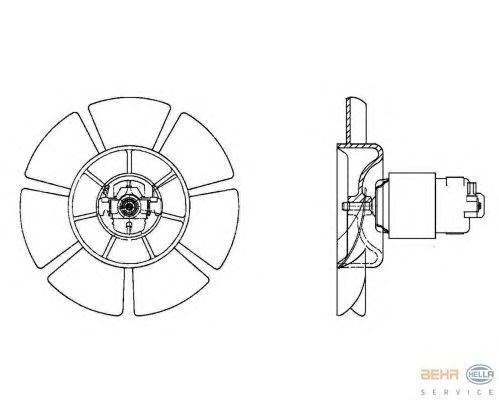 Вентилятор радиатора