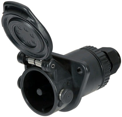 ГНІЗДО ABS,EBS 7 PIN.24V НА БОЛТ