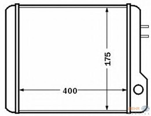 Радиатор печки