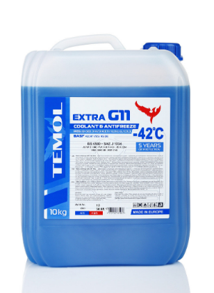 АНТИФРИЗ -40 СИНІЙ TEMOL ANTIFREEZE TEMOL G11 BLUE 10KG