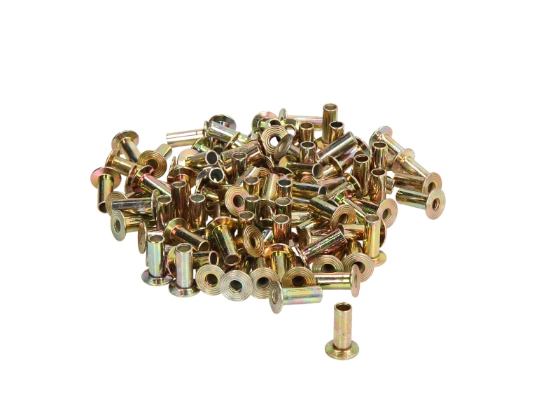 ЗАКЛЕПКА 6,35X15.9MM L10 СТАЛЕВА ТРУБЧАТА 100ШТ.