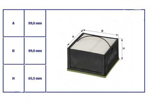 ФІЛЬТР ПАЛИВНИЙ.СЕПАР.MAN F2000