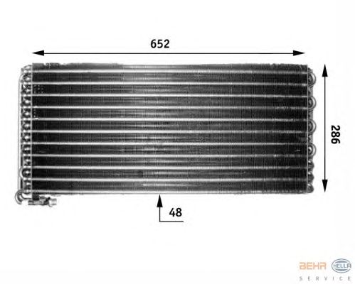 Радиатор кондиционера