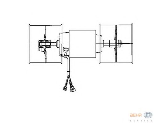 Вентилятор радиатора