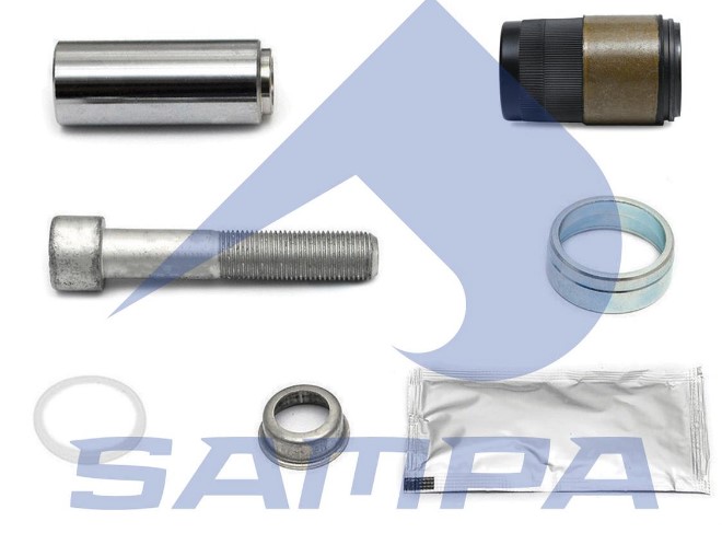 РЕМКОМПЛЕКТ ГАЛЬМІВНОГО СУПОРТА SB6/SB7 ВТУЛКА 39ММ+НАПРАВЛ. 32х80ММ+БОЛТ 80х16х1,5