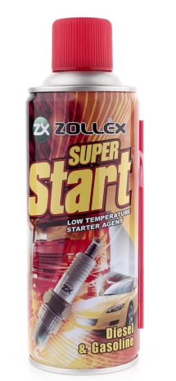 РІДИНА ДЛЯ ШВИДКОГО СТАРТУ ДВИГУНА АЕРОЗОЛЬ 400 МЛ