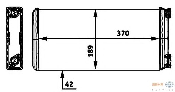 Радиатор печки