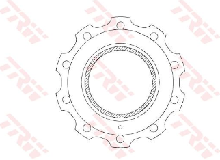 ДИСК ГАЛЬМІВНИЙ BPW 377X45 ECO PLUS/