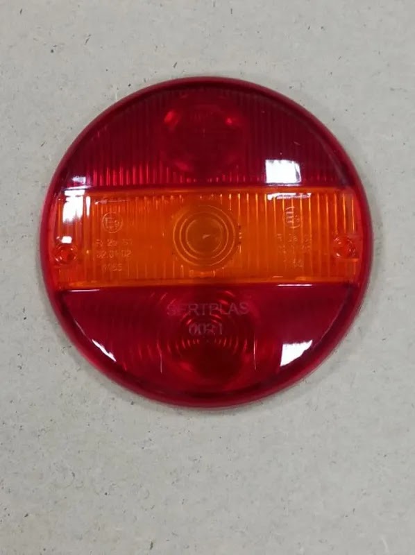 СКЛО ДО ЛІХТАРЯ КРУГЛЕ УНІВЕРСАЛЬНЕ ЛІВЕ/ПРАВЕ Ø140