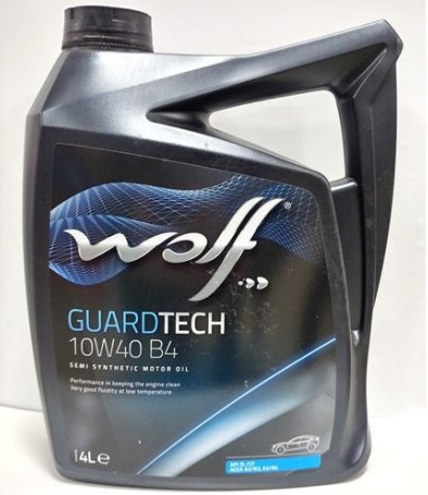 МАСЛО 10W40 WOLF GUARDTECH B4 4Л