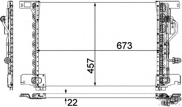 Радиатор кондиционера