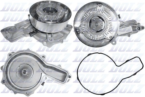 ПОМПА З ВІСКОМУФТОЮ VO.FH/FHII D13C,RVI DXI 05r-