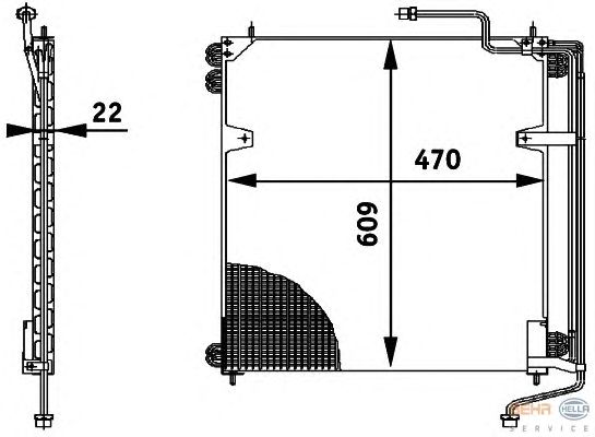 Радиатор кондиционера