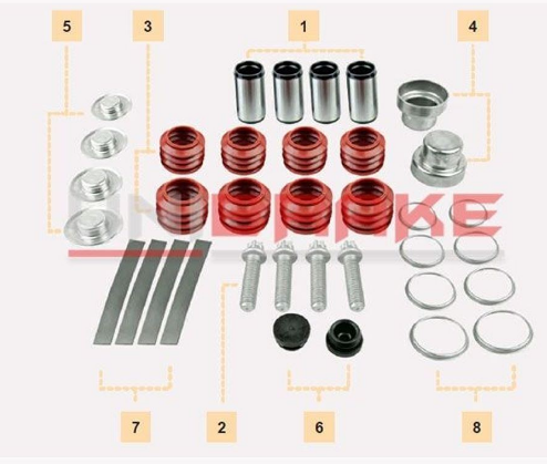 РМК ГАЛЬМІВНОГО СУПОРТА HALDEX