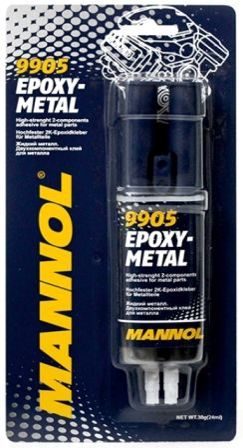 ДВОКОМПОНЕНТНИЙ КЛЕЙ Epoxy Metal 30г