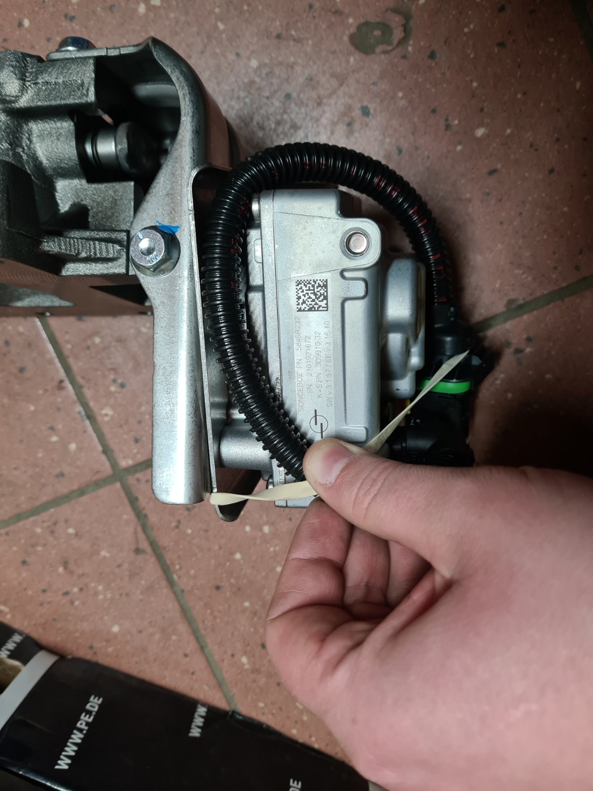 КЛАПАН EGR РЕЦИРКУЛЯЦІЇ ВИХЛОПНИХ ГАЗІВ MAN TGS/TGX EURO 6 (D2066/D2676)