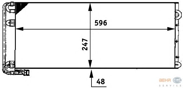 Радиатор кондиционера