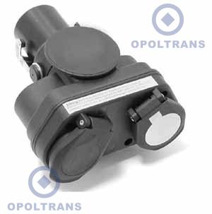 АДАПТЕР 15P/2X7P(EURO)