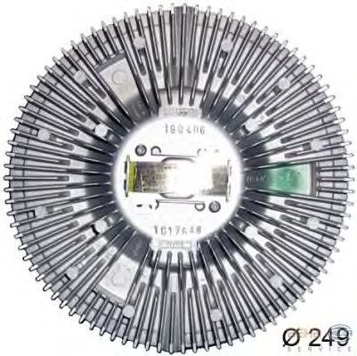 ВІСЬКОМУФТА ВЕНТИЛЯТОРА РАДІАТОРА DAF 95 XF VF390M-XF355M 01.97-