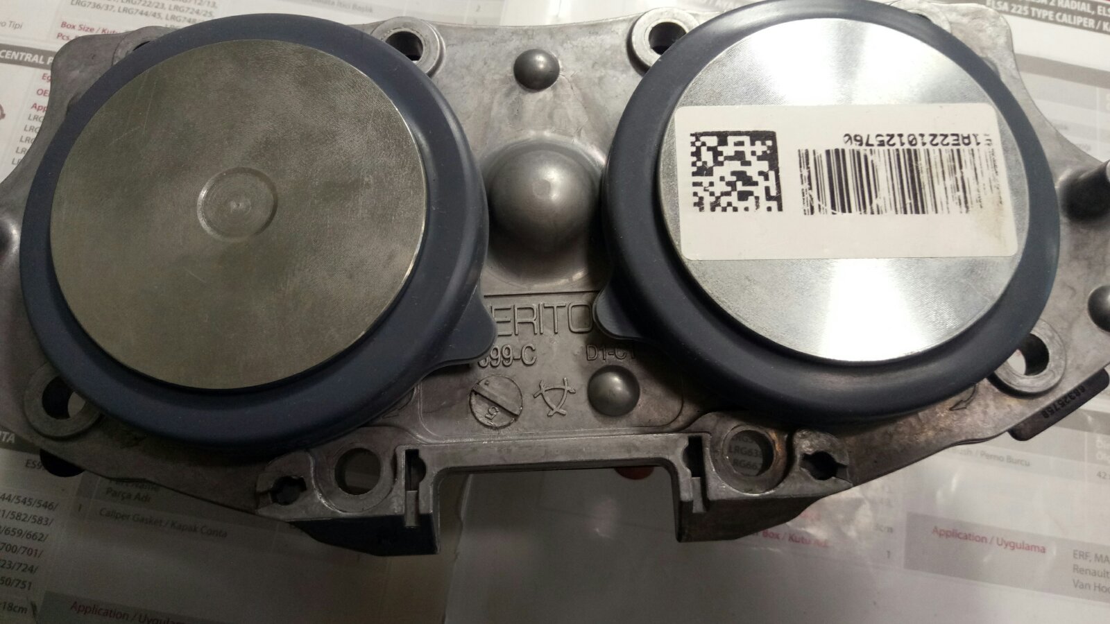 МЕХАНІЗМ РЕГУЛЮВАННЯ СУПОРТА MERITOR ELSA 225 БЕЗ БОЛТІВ(MERITOR ВСЕРЕДИНІ)