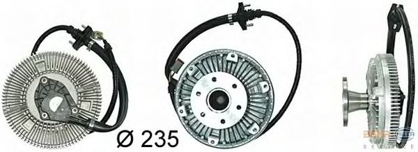 ВІСЬКОМУФТА ВЕНТЕЛЯТОРА РАДІАТОРА