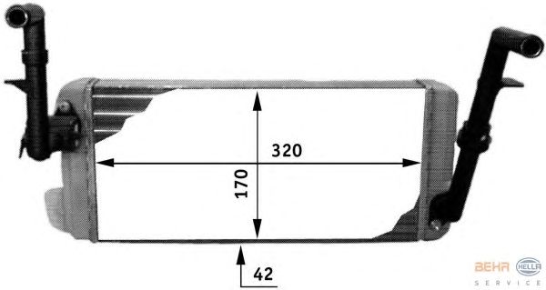Радиатор печки