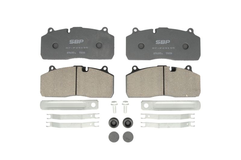 КОЛОДКИ ГАЛЬМІВНІ 29195/29175 SAF ВІСЬ B9-22S 22,5