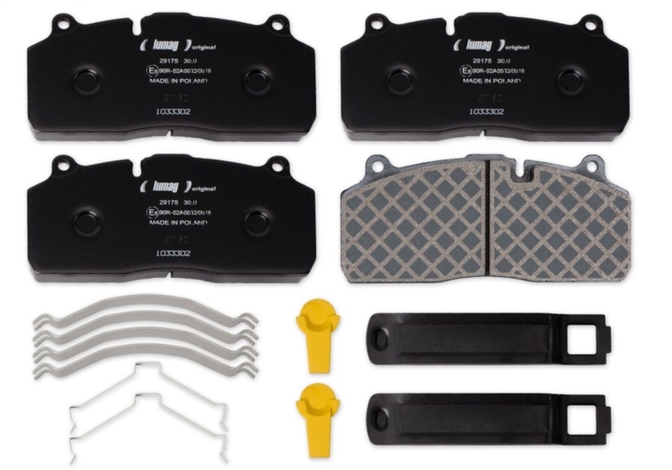 КОЛОДКИ ГАЛЬМІВНІ 29175 SAF ВІСЬ B9-22S 22,5