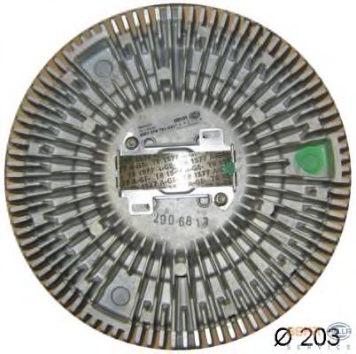 ВІСКОМУФТА DAF 95XF -02р. Ø203ММ