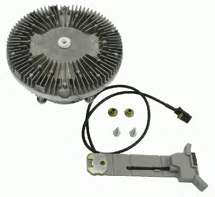 Вискомуфта вентилятора радиатора